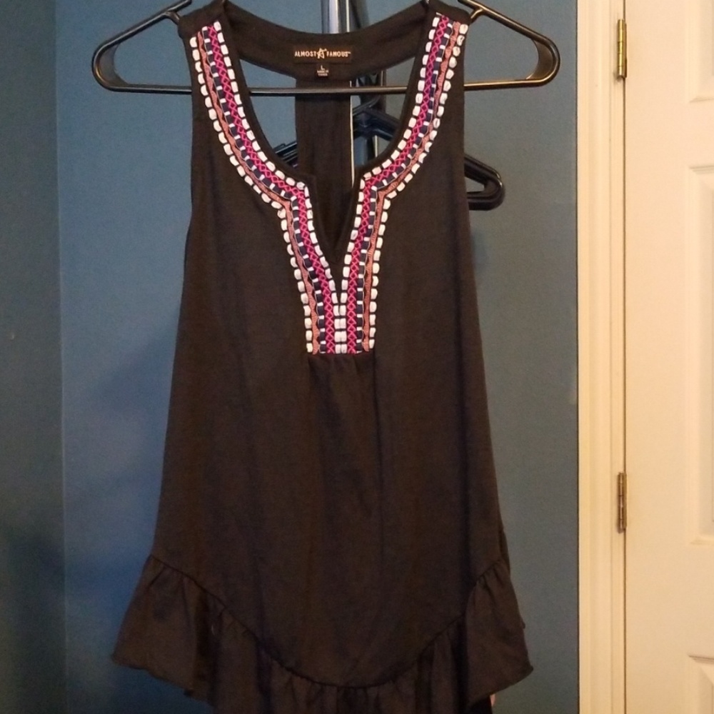 Almost Famous racer back tank